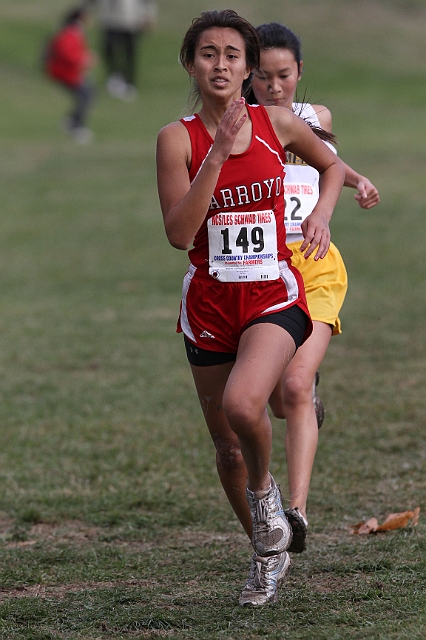 2010NCSXC GD2-2436.JPG - 2010 North Coast Section Cross Country Championships, Hayward High School, Hayward, California